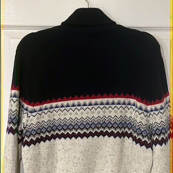 Men’s size medium Nordic grandpa Grandpacore Chunky Knit ski sweater - Picture 9 of 13